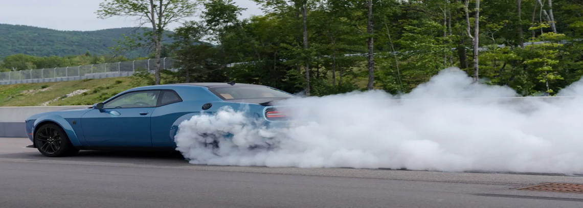 2021 Dodge Challenger Hellcat burnout